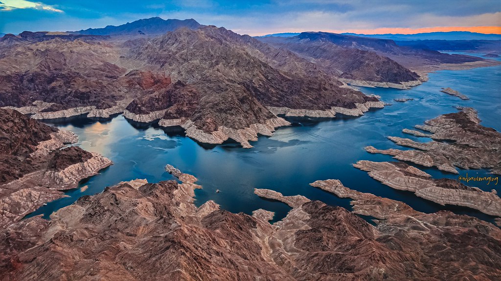 Lake Mead 2022 Aerial shot of Lake Mead, NV Terence Erb Flickr