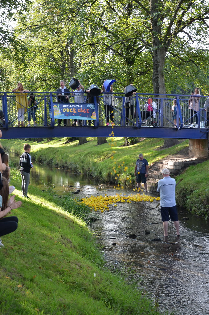 Zetland Park Grand Opening Duck Race (32) Zetland Park Flickr
