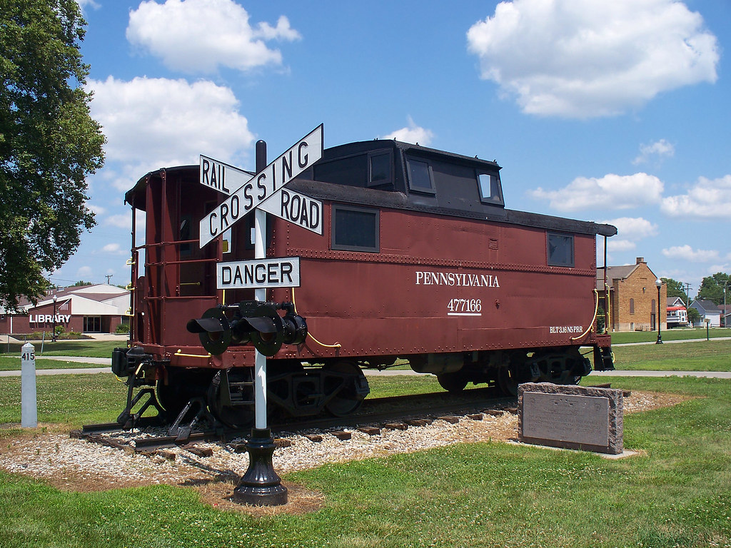 OH Bradford Caboose Caboose in Bradford, Ohio. Flickr