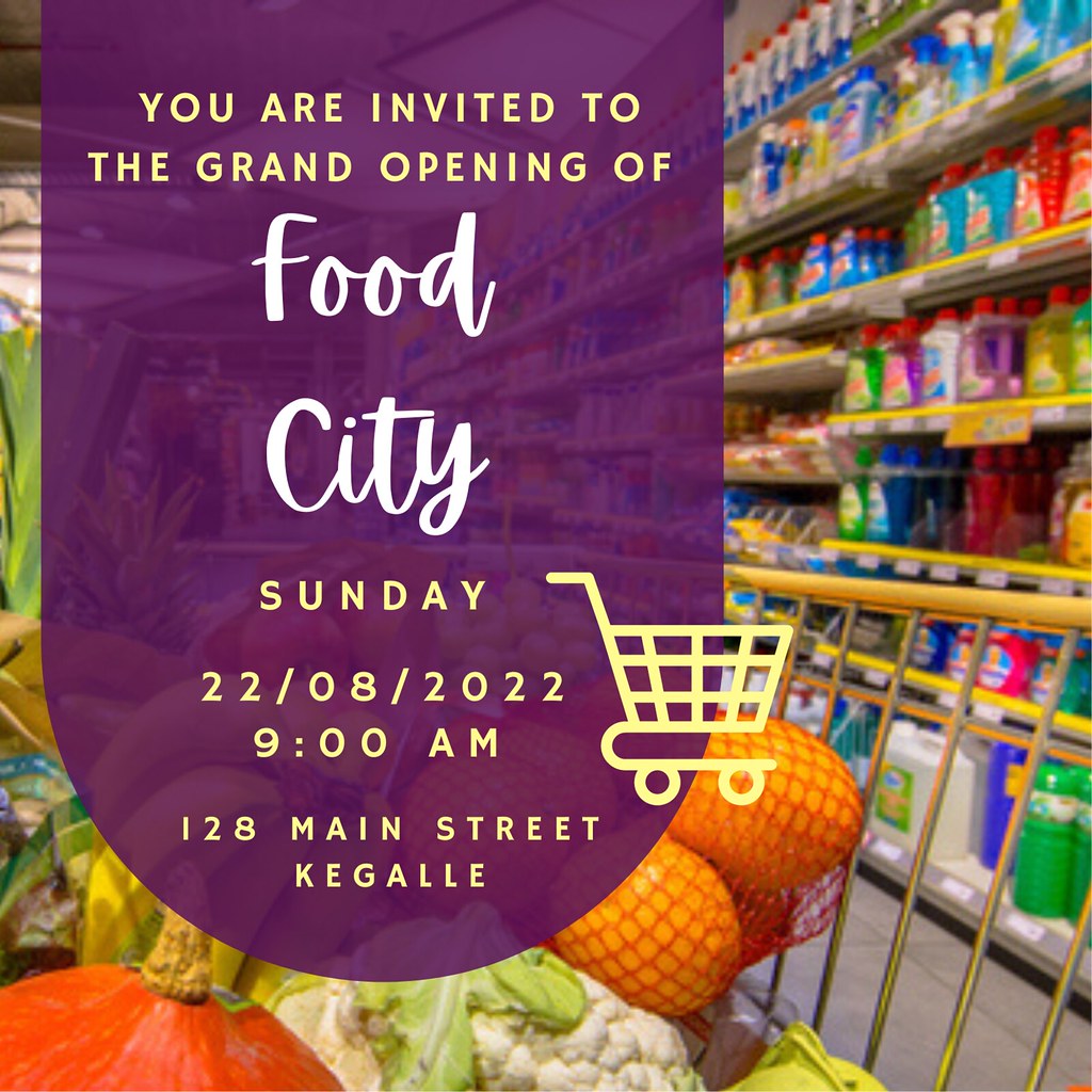 FOOD CITY Sameera Premasiri Flickr