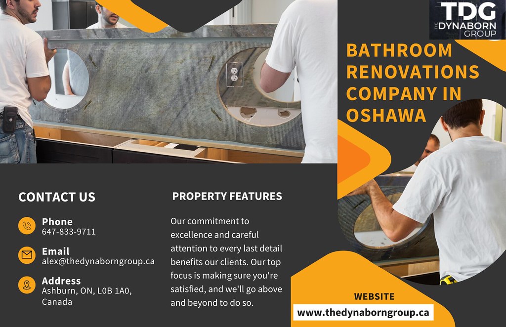 Creative Bathroom Renovations Company in Oshawa The Dyna… Flickr