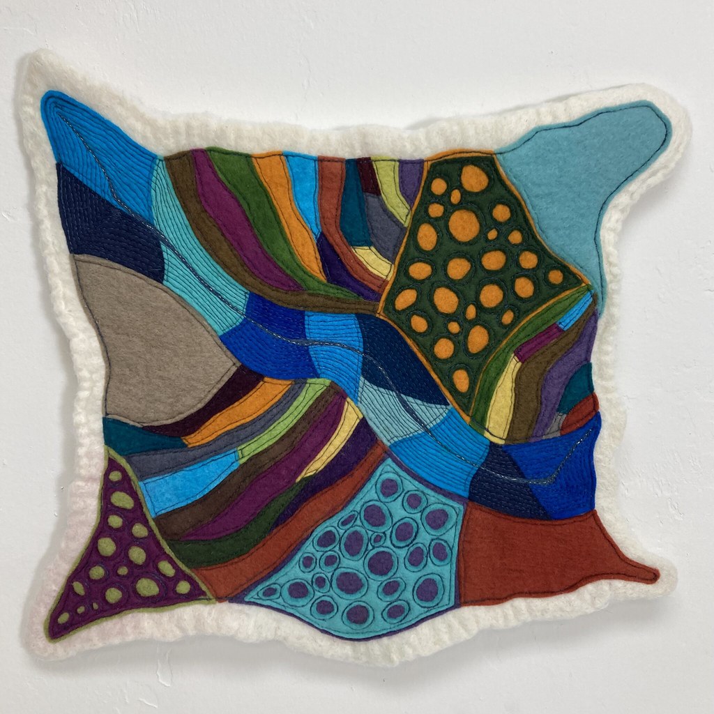 Taylor PainterWolfe “Upland 4” Handmade, handdyed felted… Flickr