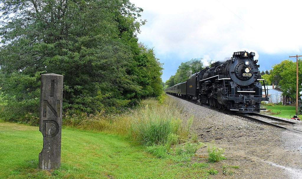 The 765 crossing the state line near Ray Michigan Part of … Flickr