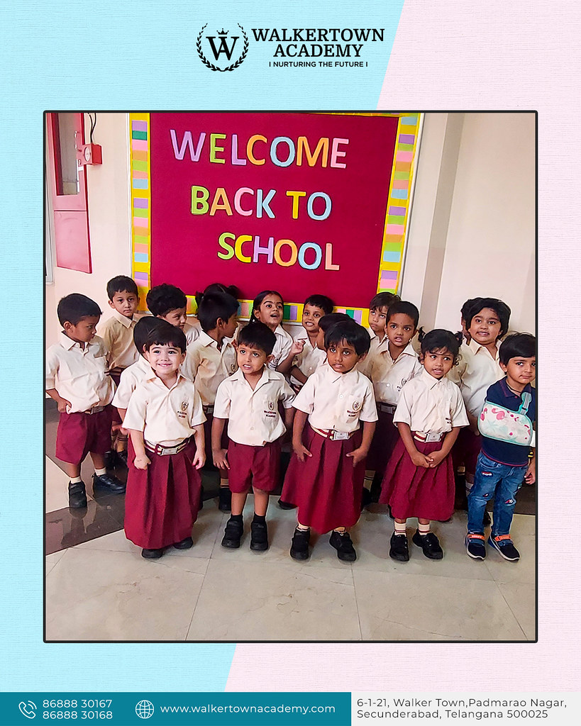 1st Day at Walkertown Academy CBSE School in Secunderaba… Flickr