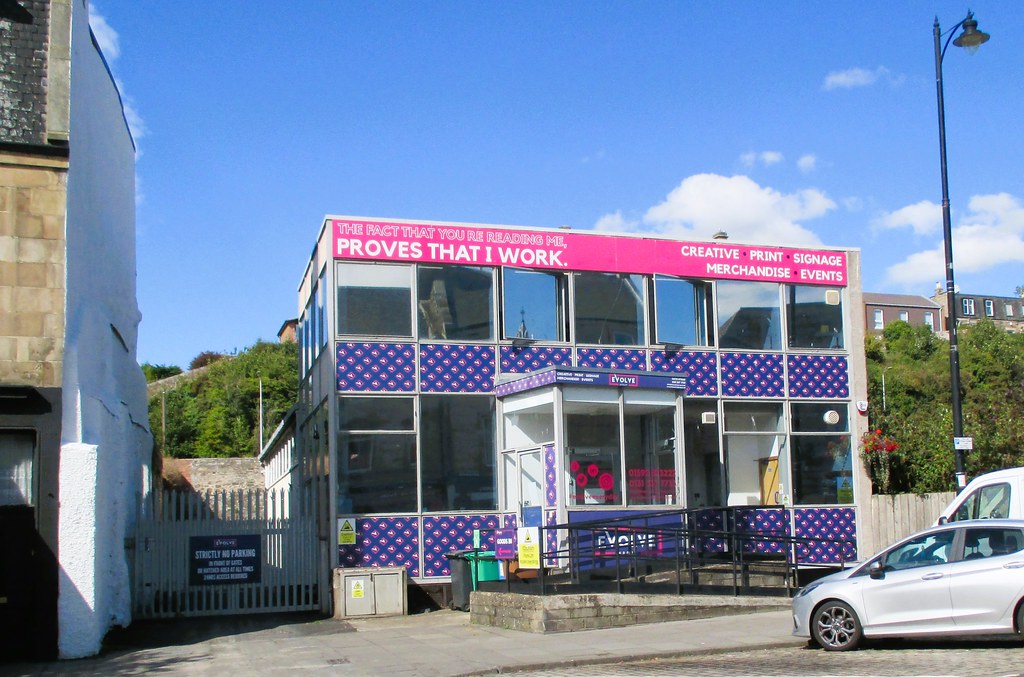 Evolve. 87 High Street. Burntisland. Fife. Scotland. Terry Gilley