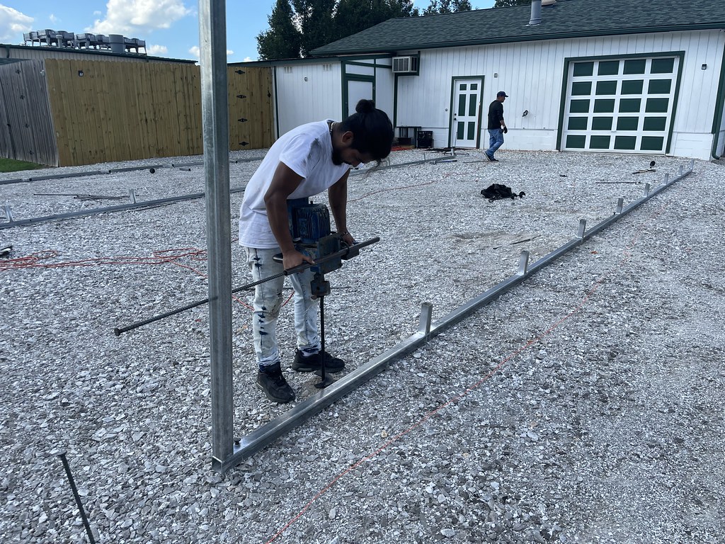 Carolina Carport RV cover with lean to...