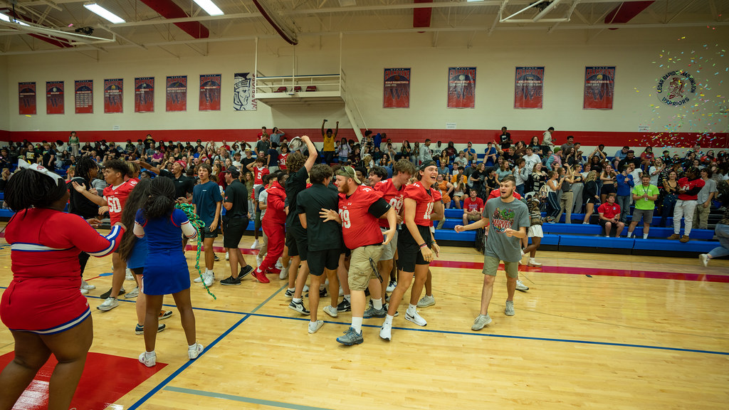 Washington School Assembly Sharing that school spirit! Flickr