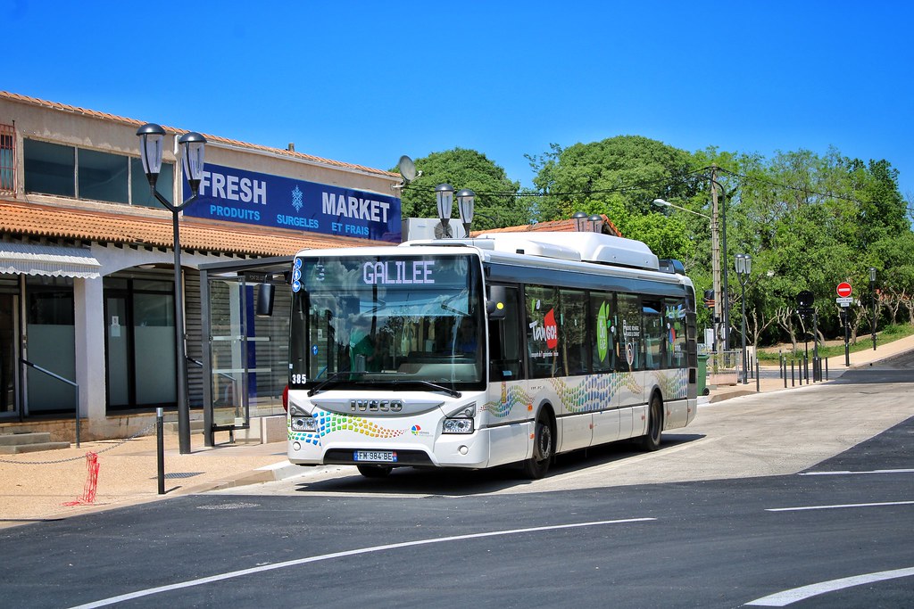 Bus de la ville de Nîmes Ulysse Provence Flickr