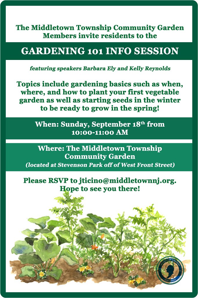 Middletown Community Garden's Gardening 101 Info Session Flickr