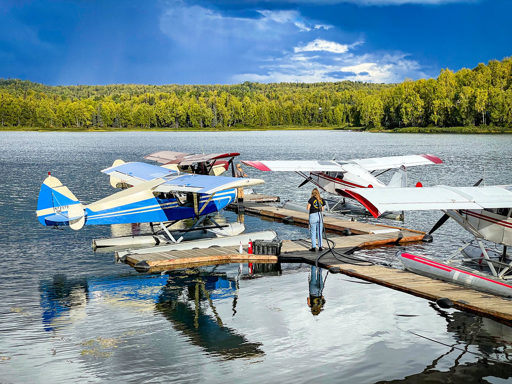 Alaska Floats and Skis have wonderful dock hands Brent Danley Flickr