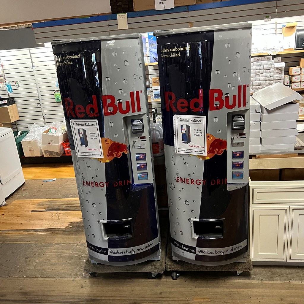 Concord Red Bull Vending Machine495 restoreEBSV Flickr