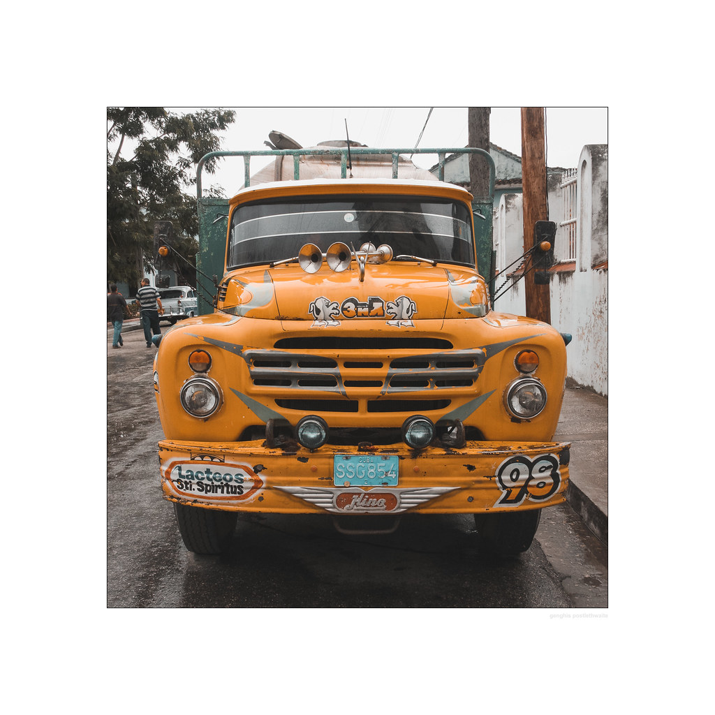 Hino truck Cuba in 2008. G. Postlethwaite esq. Flickr