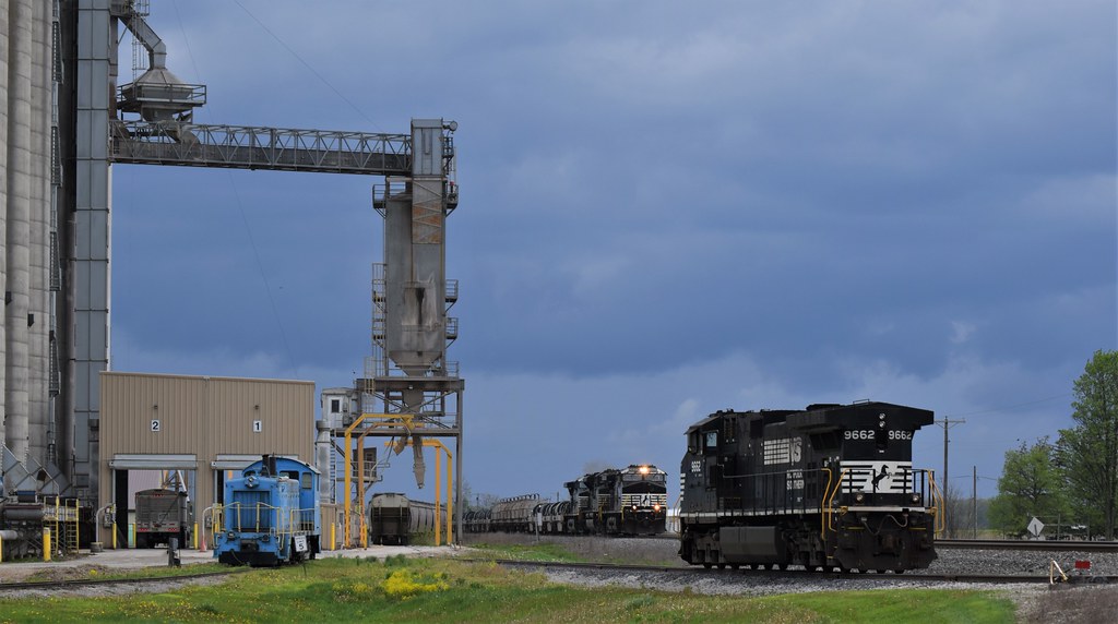 Dekalb Agra outside of Waterloo Indiana on the NS Chicago … Flickr