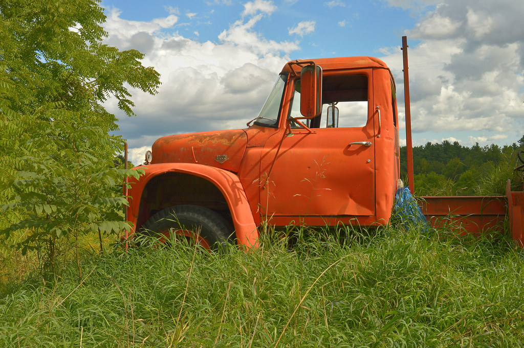 St. Albans Old logging truck, St. Albans, Maine Carl Rella Flickr