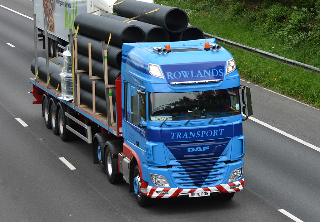 Rowlands Transport RR70ROW M6 Gretna 10/06/2021 Harry's On The Road