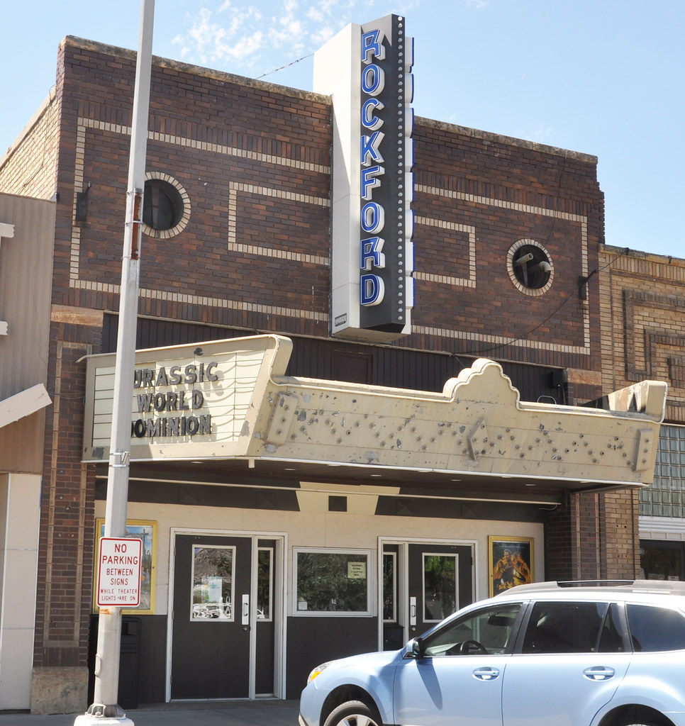 Rockford Theatre New Rockford, ND; roadarch.blog/2022/09/0… Flickr