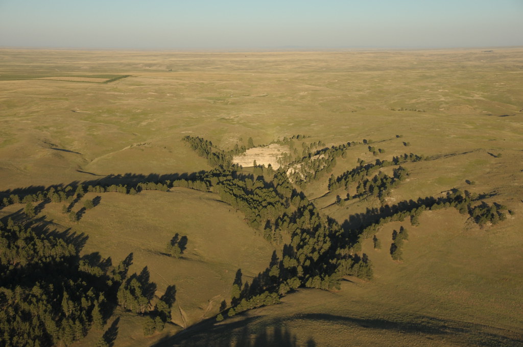 Aerial View Pine Ridge Nebraska Geotagged aerial photogra… Flickr