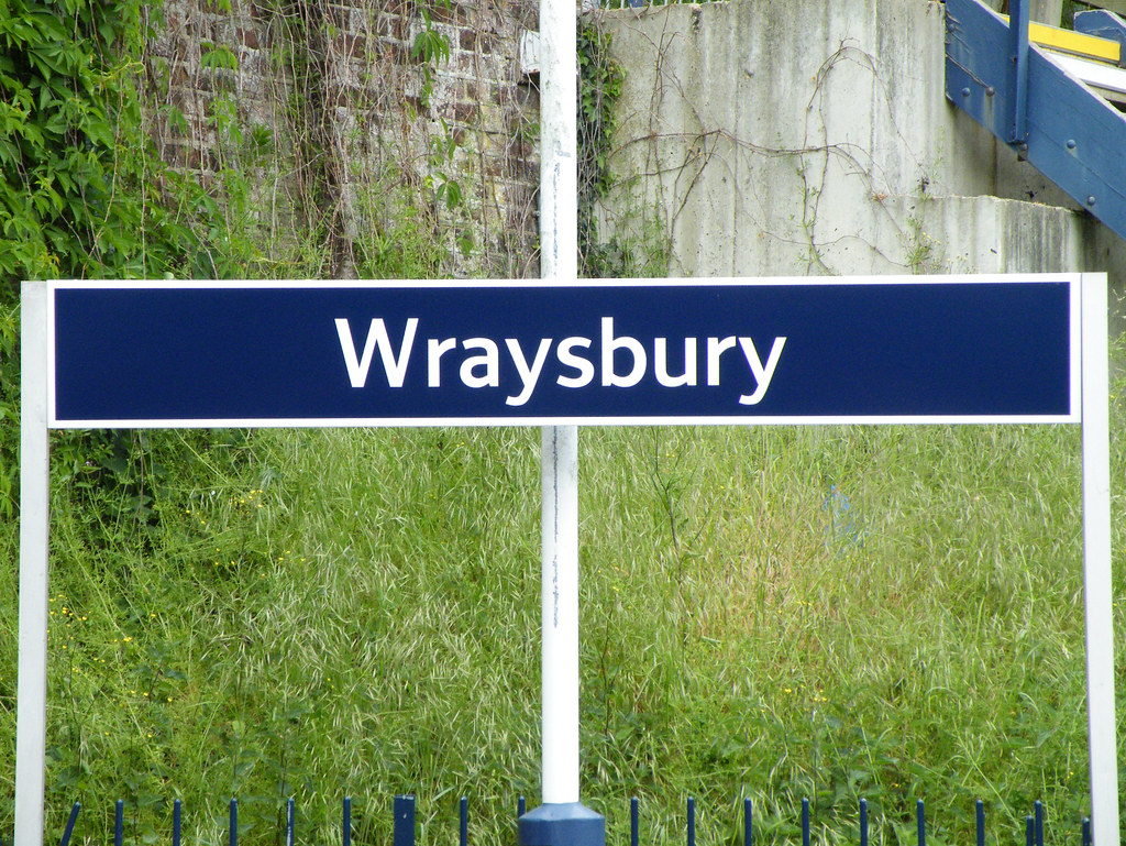 Wraysbury A second generation South West Trains station na… Flickr