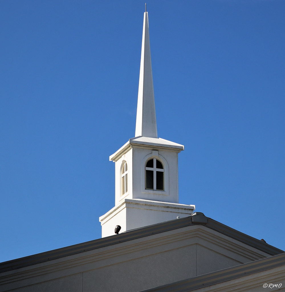 Church Steeple Flatonia, TX Reminds me of... Flickr