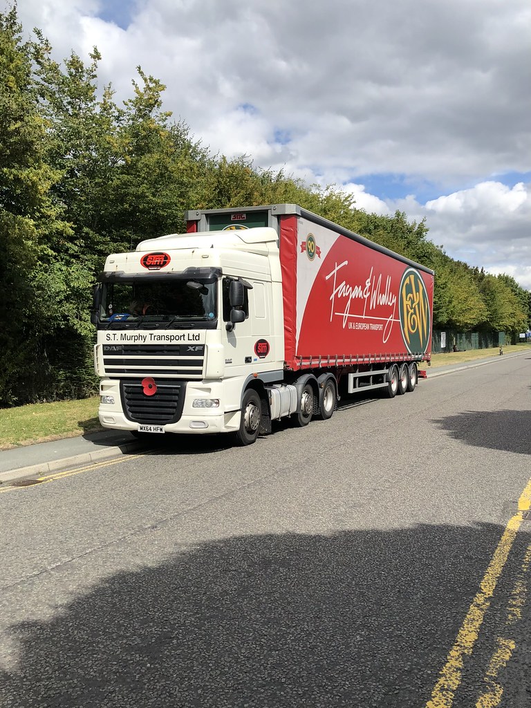 S.T Murphy Transport DAF XF MX64HFW Fagan & Whalley traile… Flickr