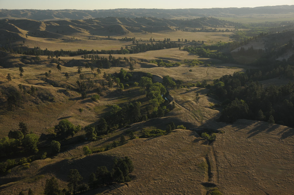 Aerial View Pine Ridge Nebraska Geotagged aerial photogra… Flickr