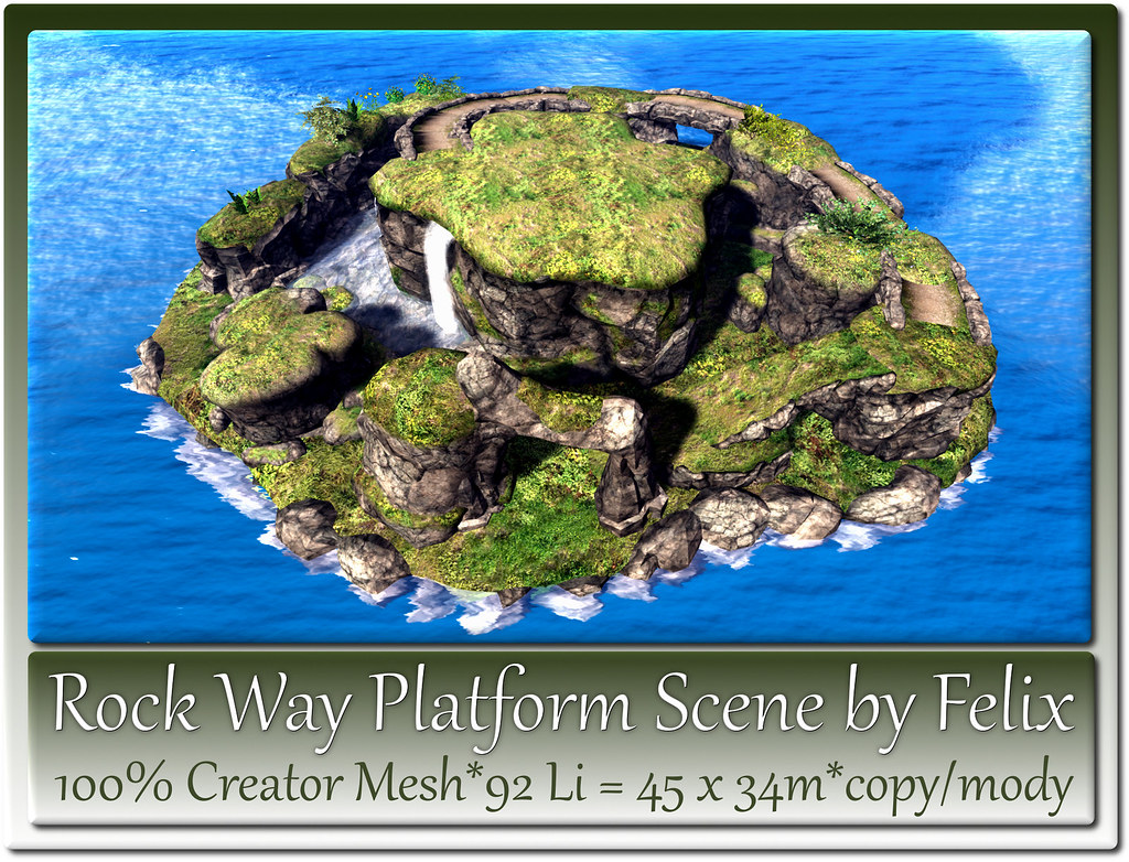 Rock Way Platform Scene by Felix 92 Li=45x34m cm maps.sec… Flickr