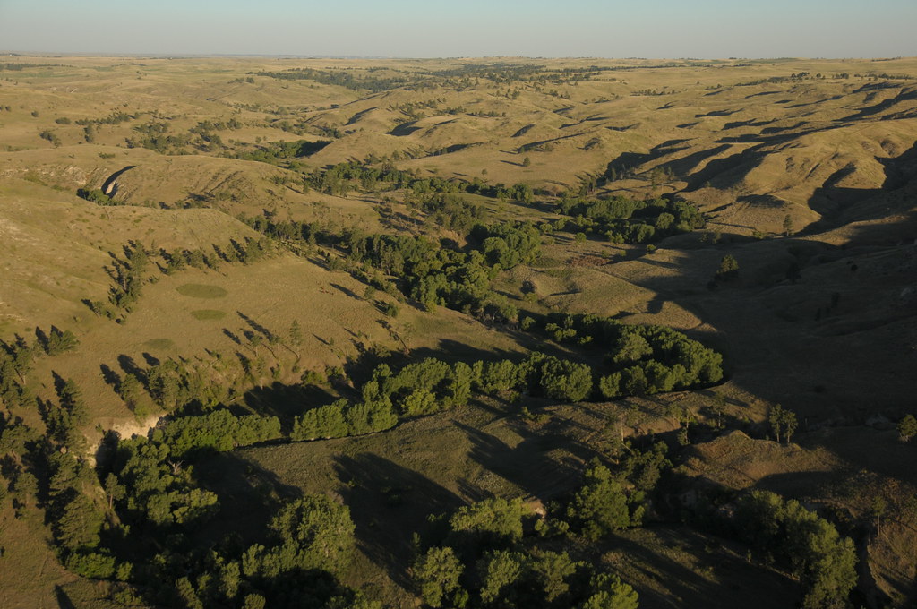 Aerial View Pine Ridge Nebraska Geotagged aerial photogra… Flickr
