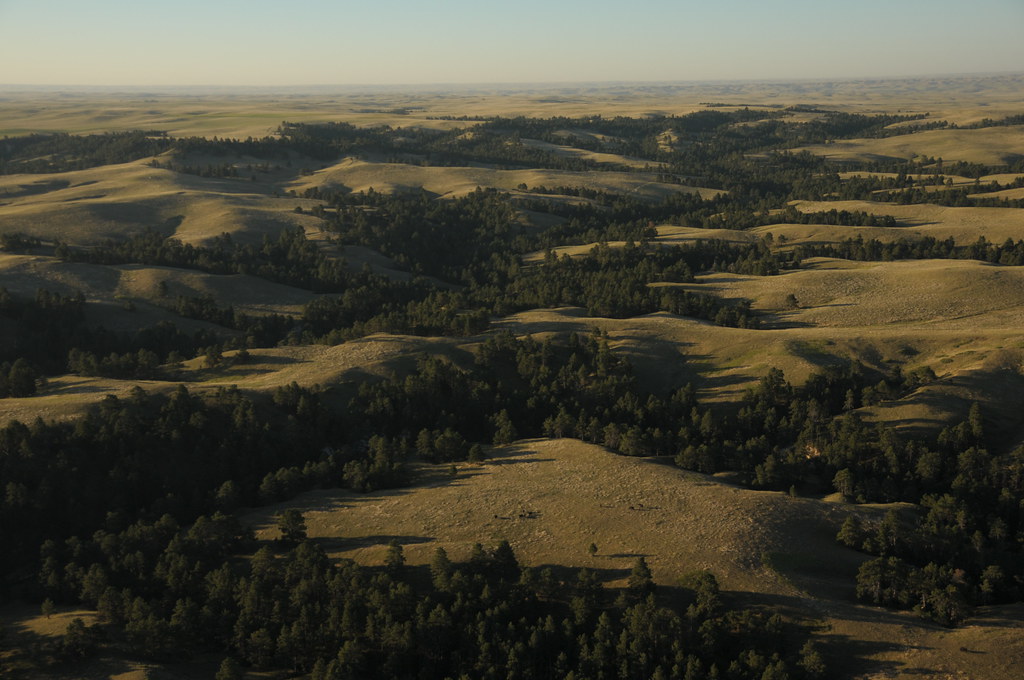 Aerial View Pine Ridge Nebraska Geotagged aerial photogra… Flickr