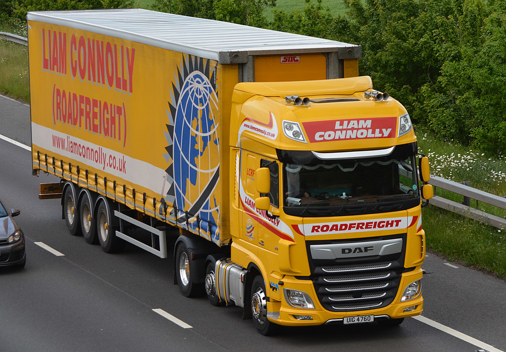 Liam Connolly Roadfreight UIG 4760 M6 Gretna 10/06/2021 Harry's On