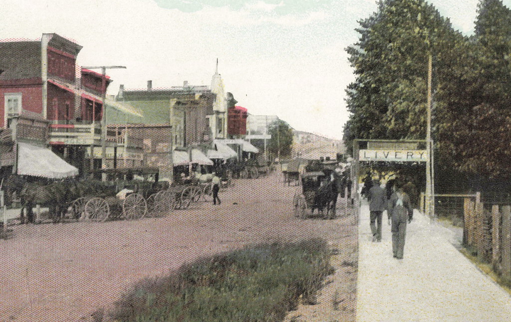 NW Copemish Manistee MI c.1908 A THRIVING TOWN back in the… Flickr
