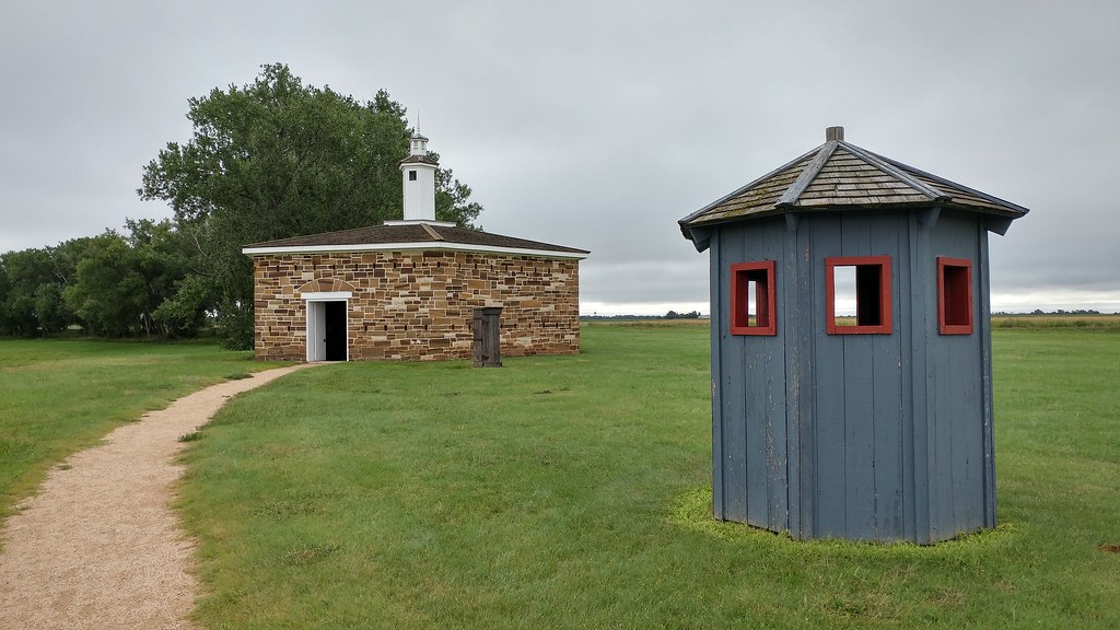 Blockhouse (reconstructed), Fort Larned NHS, Larned, KS Flickr