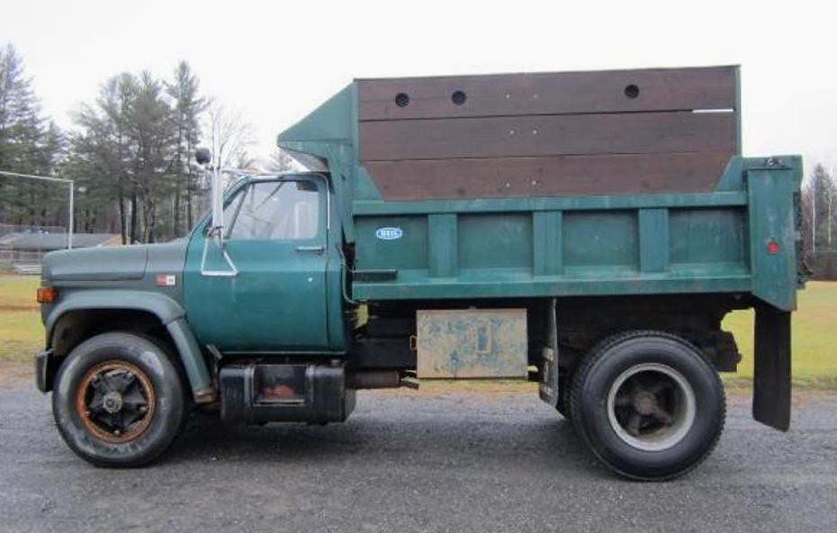 Town of Olive, NY 1984 GMC 7000 chipper dump Engine GM 36… Flickr