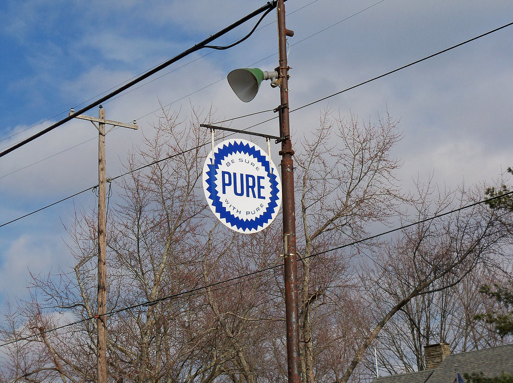 OH Columbus Grove Pure Pure sign in Columbus Grove, Ohio… Flickr