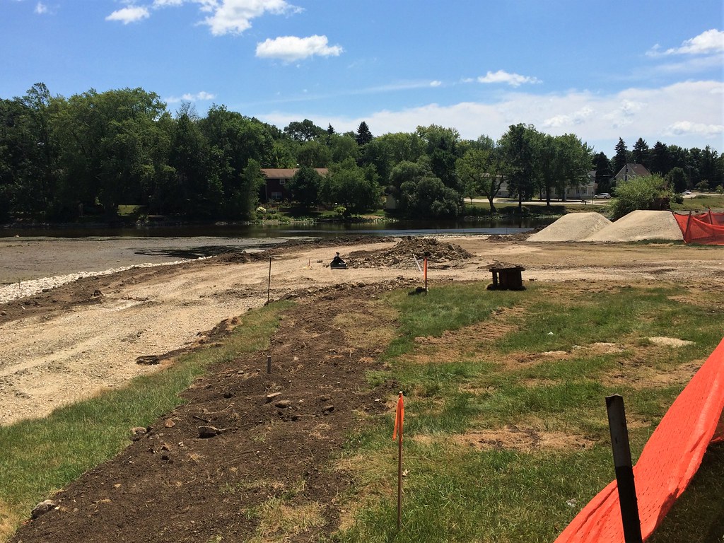Grafton Wisconsin Park construction Construction of the G… Flickr