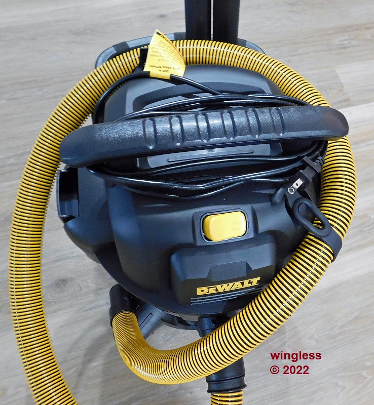 wingless' DeWALT DXV10SA 10 Gallon 5 hp Stainless Wet Dry Vacuum