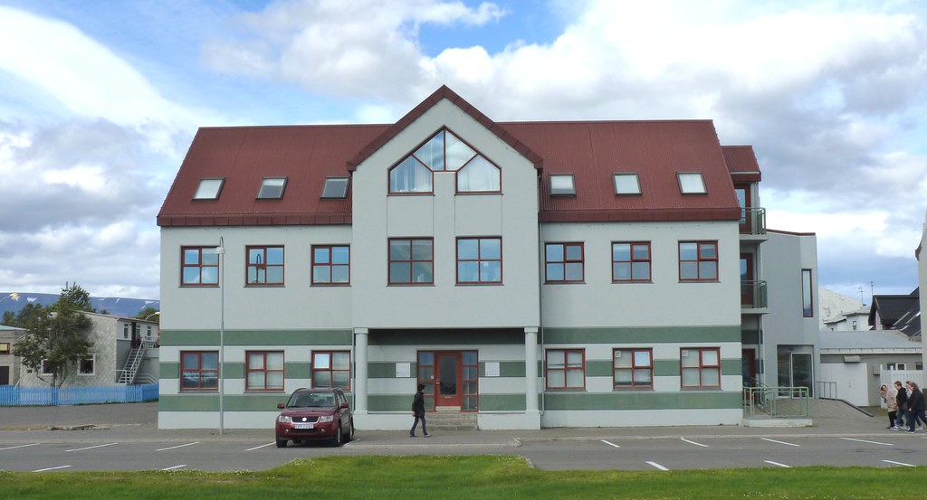 Apartment Building in Akureyri, Iceland Joseph Hollick Flickr