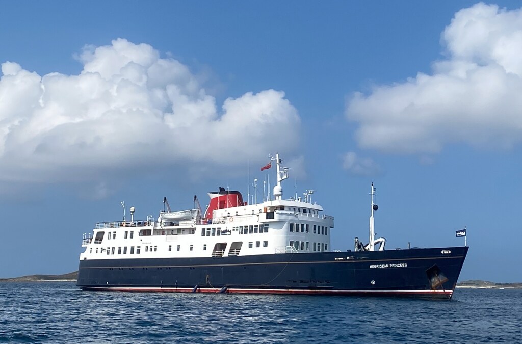 'Hebridean Princess' kleinste cruiseschip ooit! Zeebrugge… Flickr