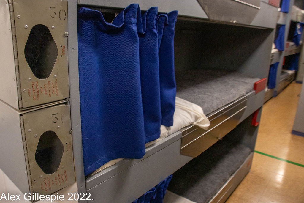 USS New Jersey BB62 Bunk Bed's 4 Bunks Beds aboard USS New… Flickr