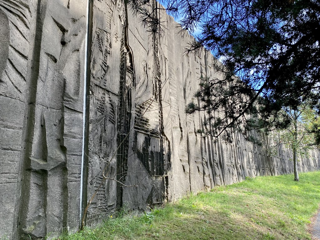 Kidderminster Ring Road Retaining wall, William Mitchell 1… Flickr