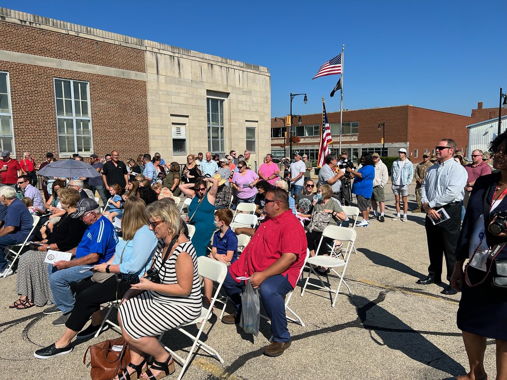 Galesburg Post Office Renaming Ceremony 9.07.22 Cheri Bustos Flickr