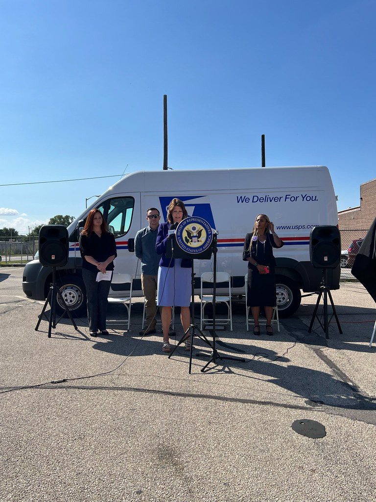 Galesburg Post Office Renaming Ceremony 9.07.22 Cheri Bustos Flickr