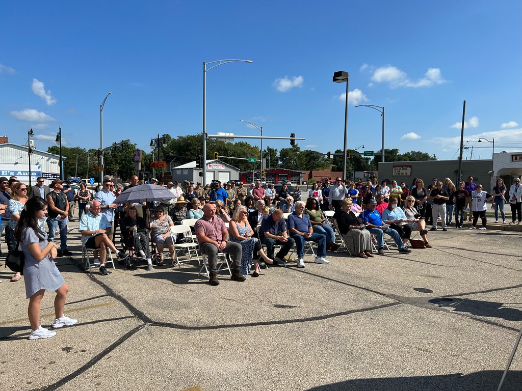 Galesburg Post Office Renaming Ceremony 9.07.22 Cheri Bustos Flickr