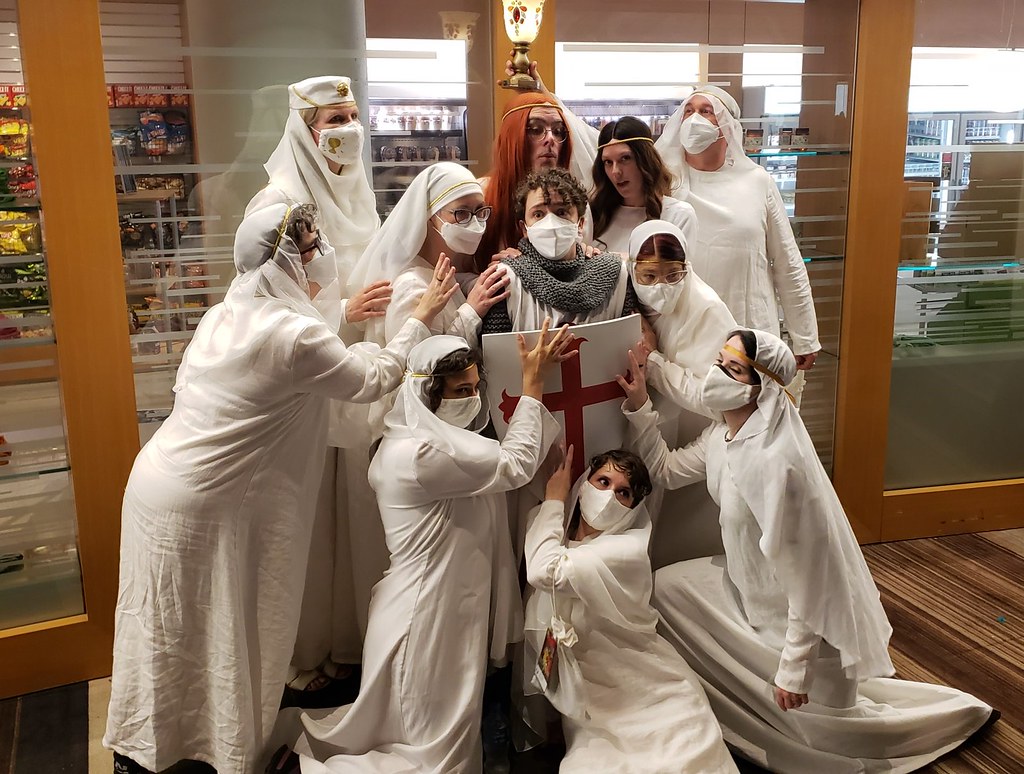 Sir Galahad and the Nurses of Castle Anthrax From Monty P… Flickr