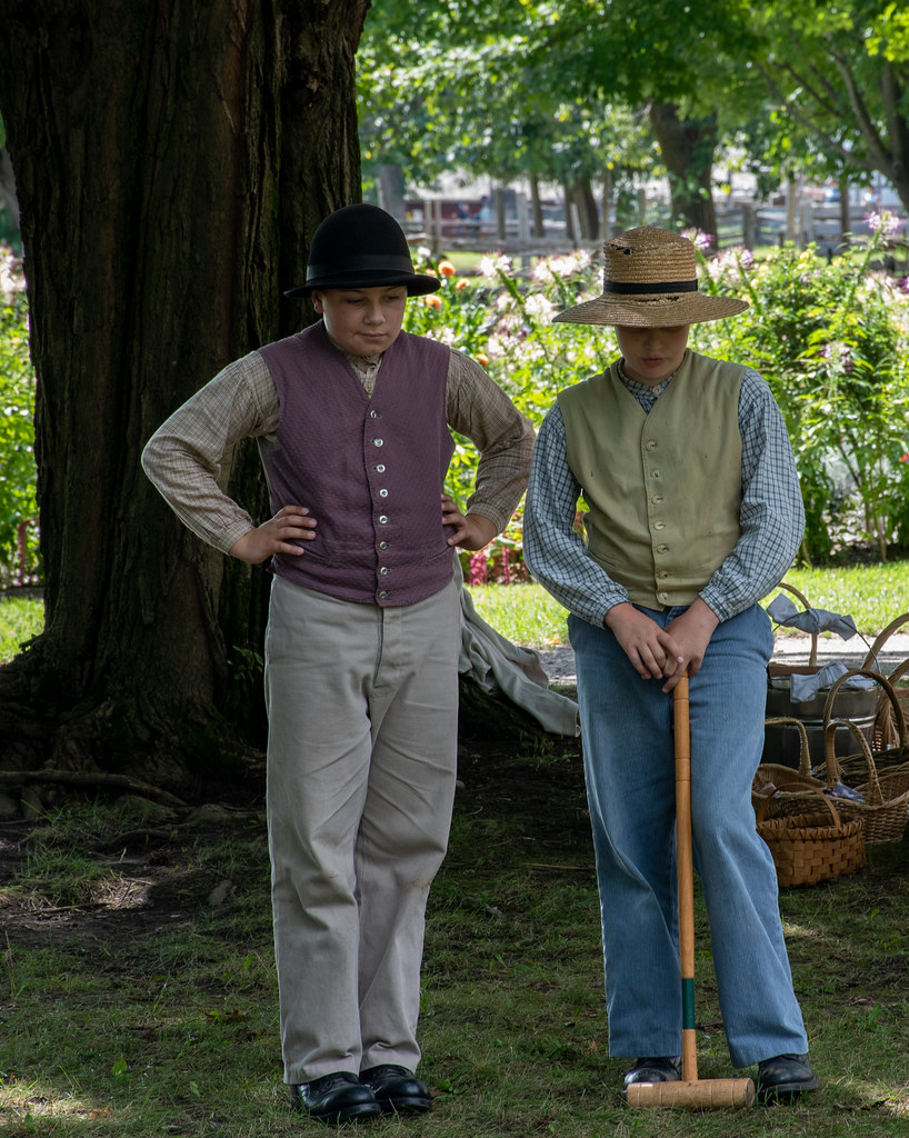 Upper Canada Village Time for Croquet Norm Horner Flickr