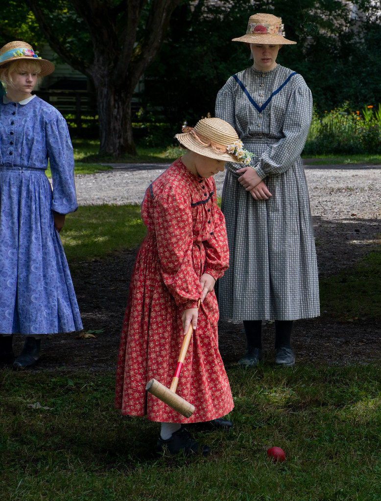 Upper Canada Village Time for Croquet Norm Horner Flickr
