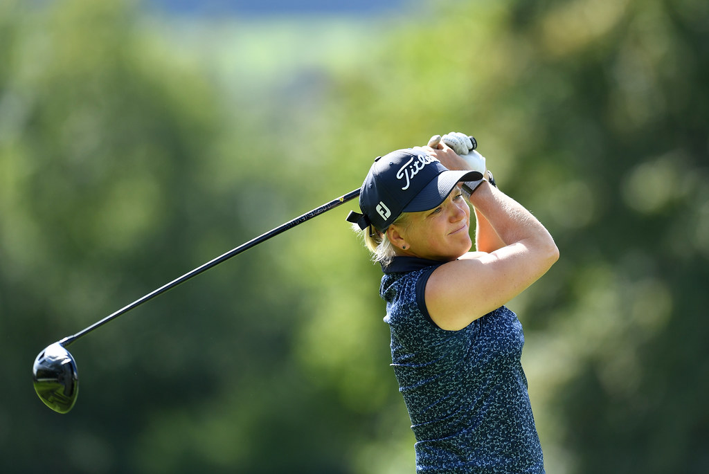 Ursula Wikstrom of Finland at the 15th tee 09/09/2022. Lad… Flickr