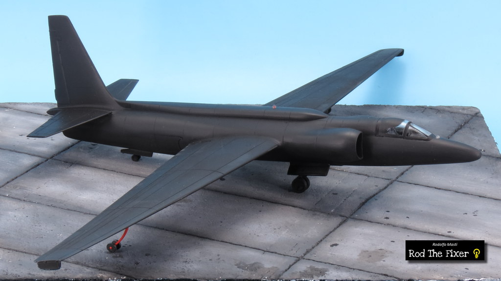 Lockheed U2C CIA Testors 1/48 International Scale Modeller