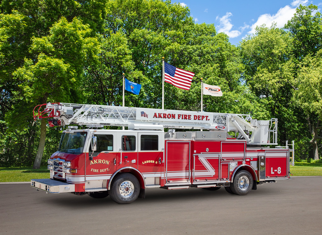 Pierce, Akron Fire Department, OH, 365981 Pierce MFG Flickr