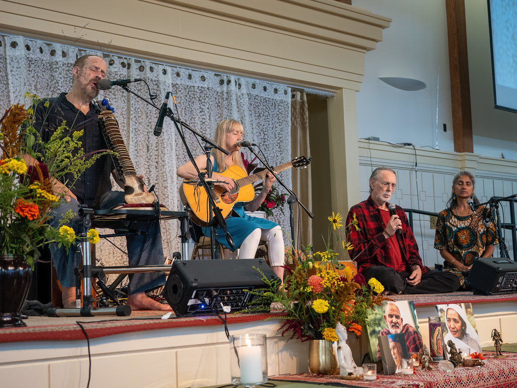 Shantala with Krishna Das and Nina Rao Love Serve Remember… Flickr