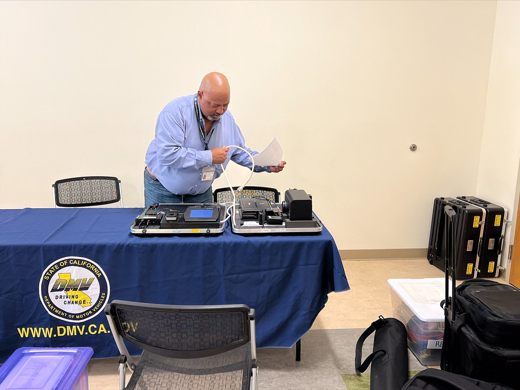 Image 8 Christopher Rice with the CA DMV in Yuba City sets… Flickr